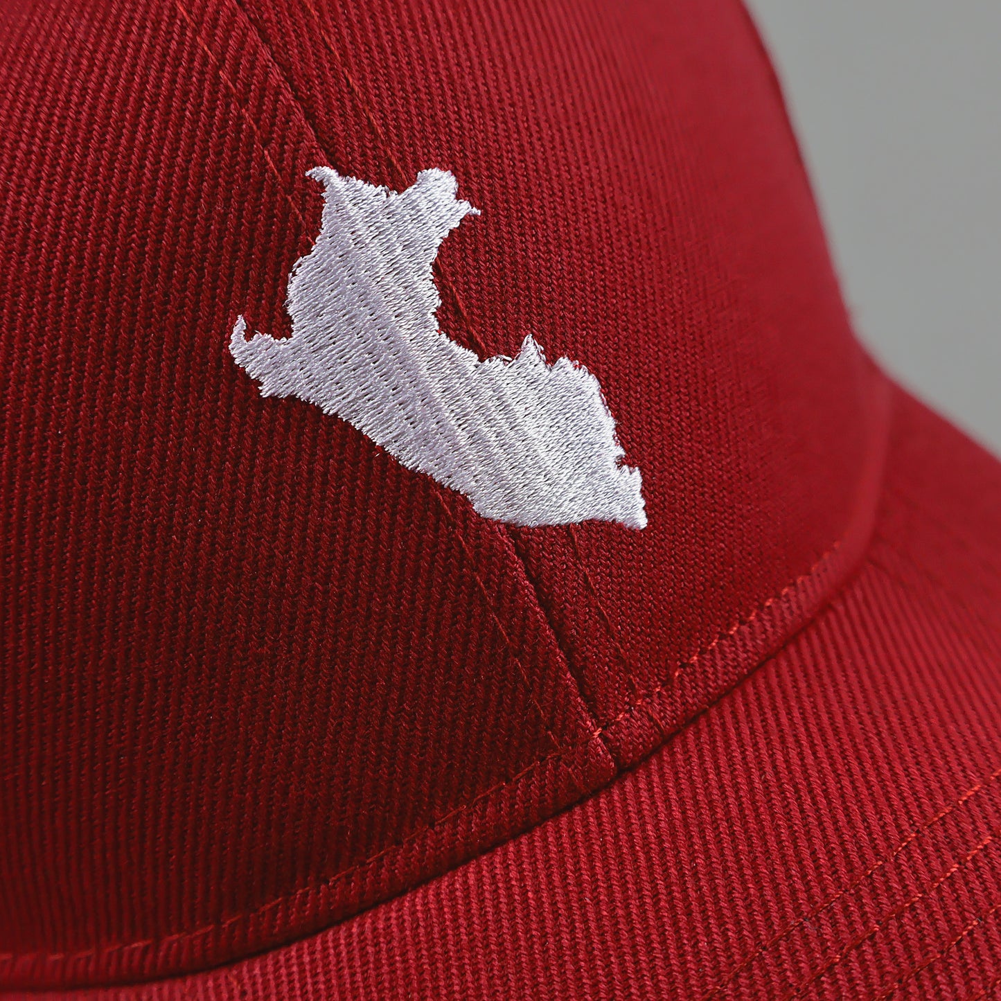 Perú White Map Cap