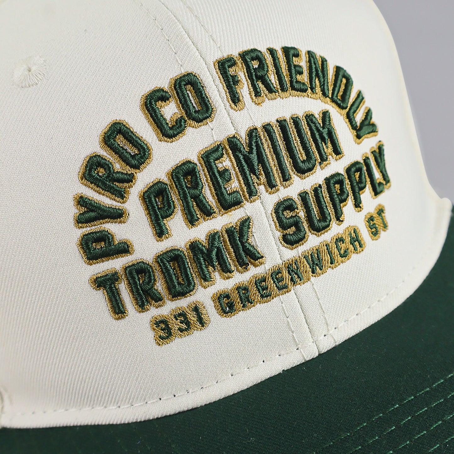 Premium Trdmk Greenwich Pyro Flat Cap