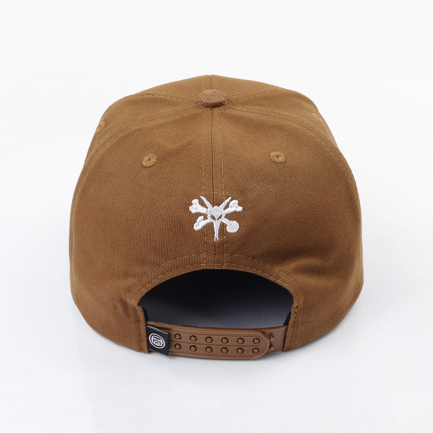 Bones Grey Bord Flat Cap - Camel