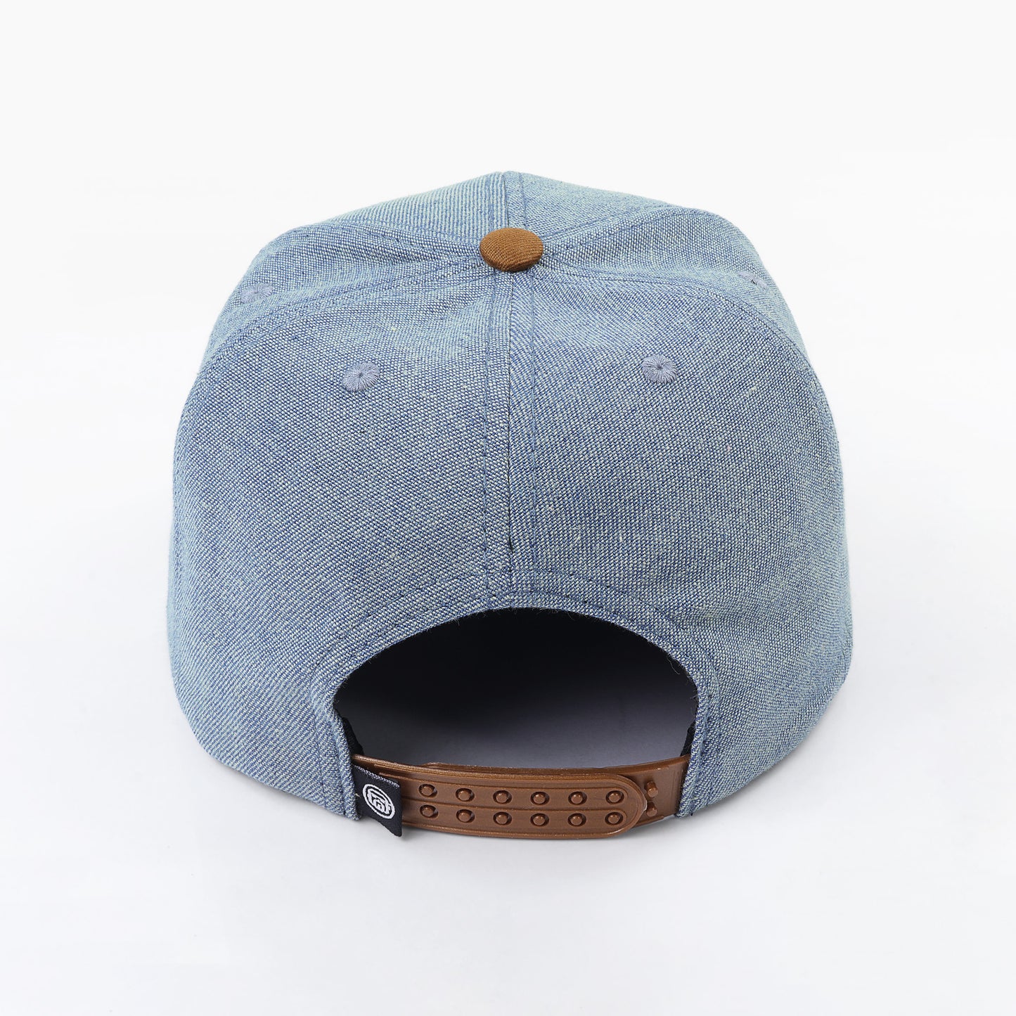Bones Headwear Skateboarding Flat Cap - Celeste Vis Marrón