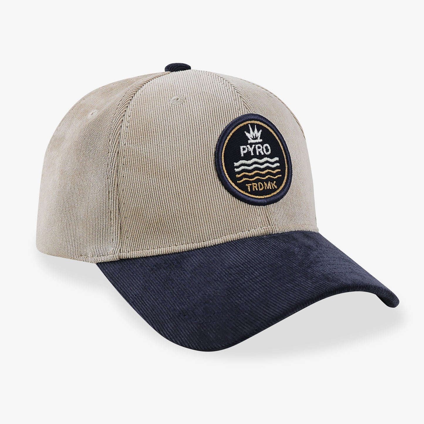 Waves Cord Pyro TRDMK Cord Cap - Beige Vis Azul