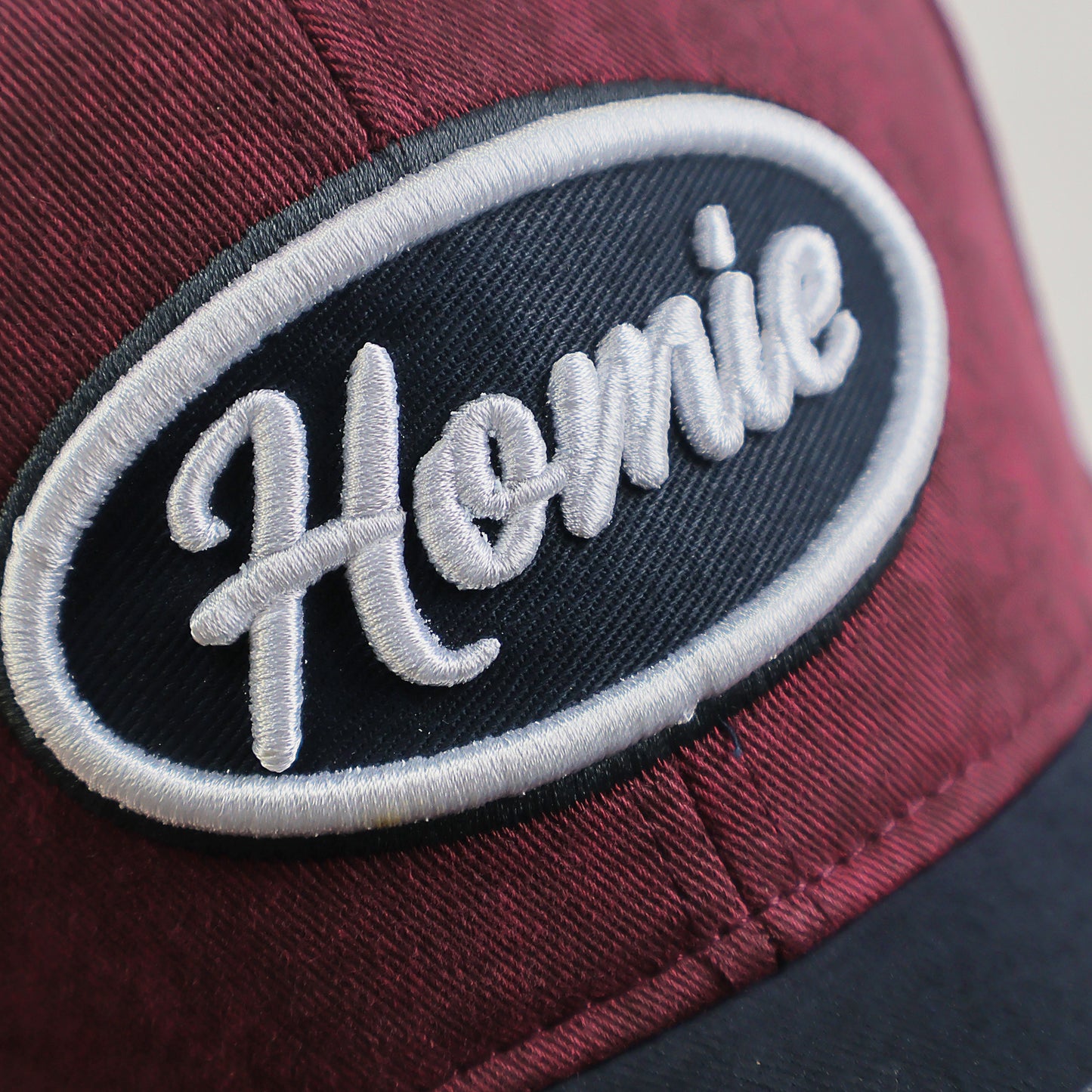 Circle Vibe Homie Cap - Guinda Vis Azul