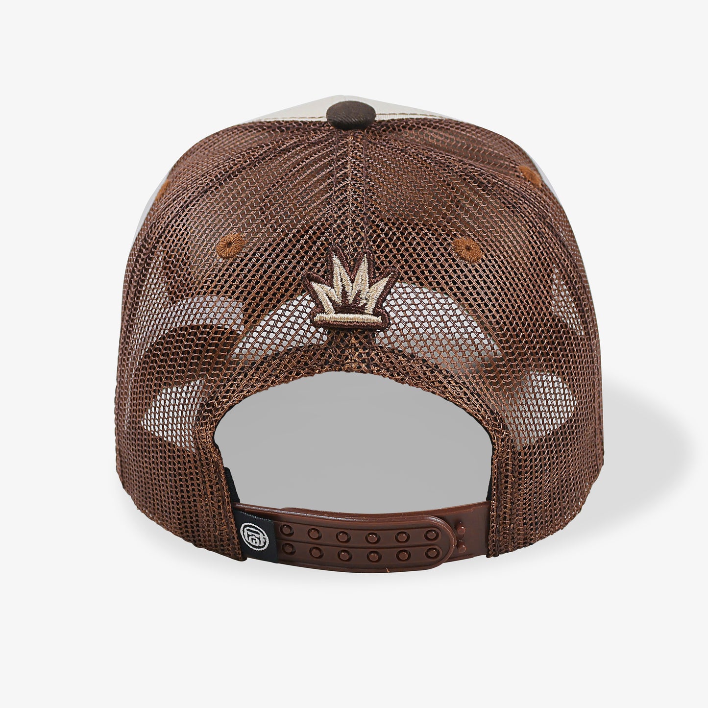 Circle Vibe Pyro Trucker Cap - Crema Vis Marrón