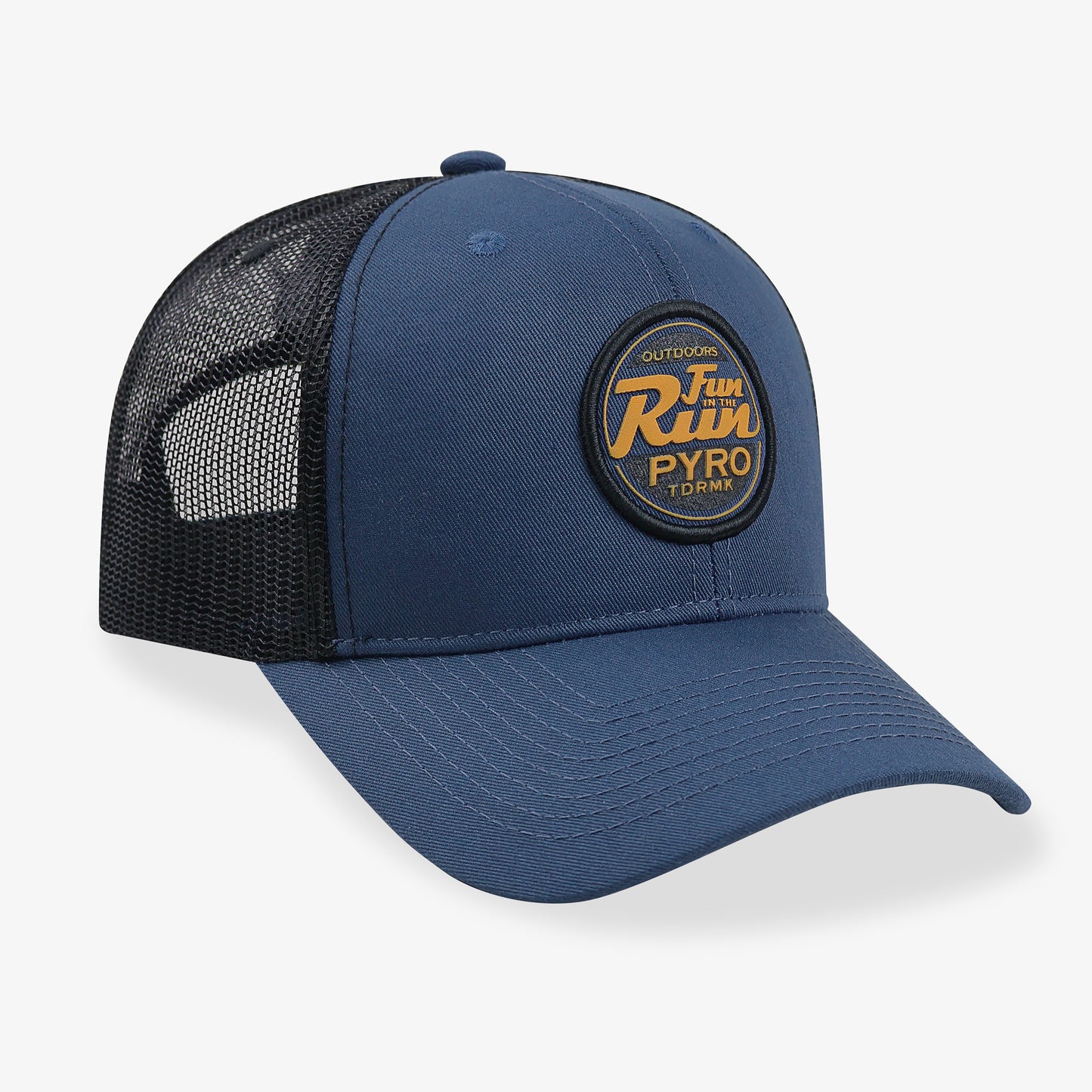 Fun in the Run Pyro Trucker Cap - Azul