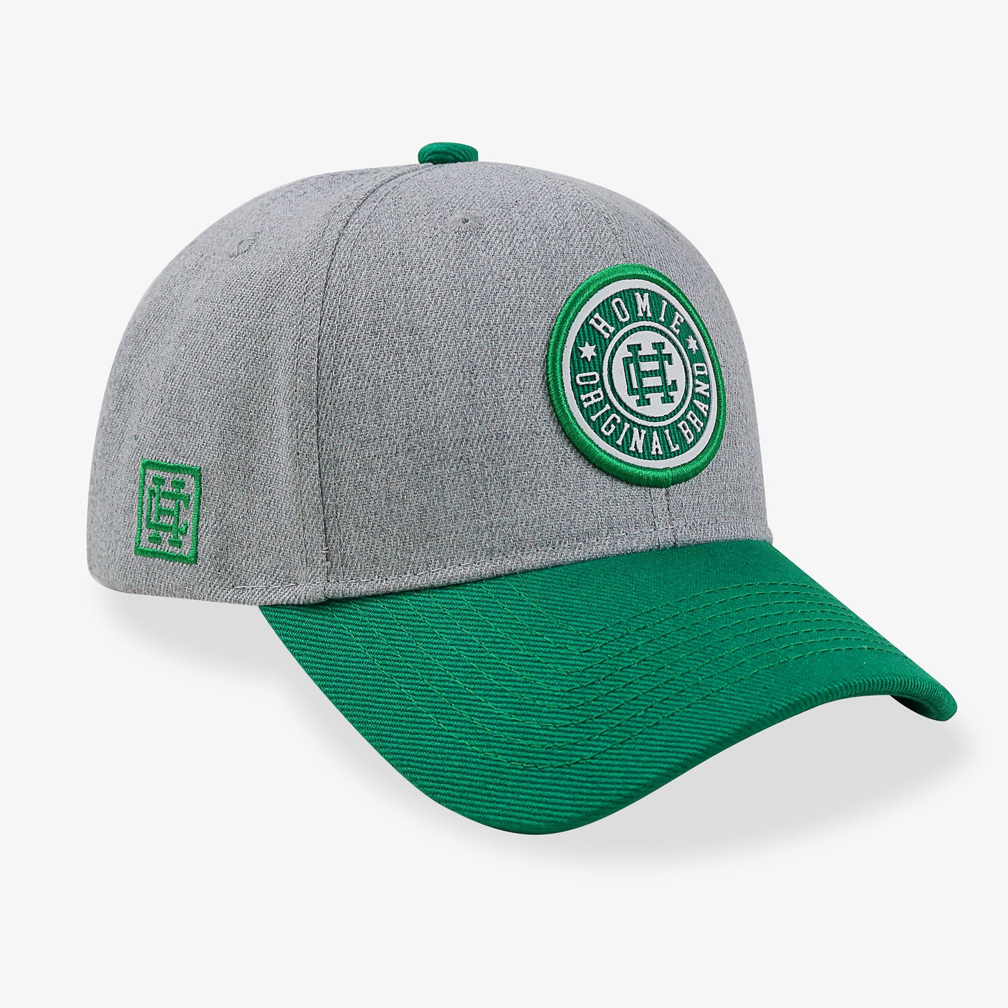 Homie Original Brand Cap - Plomo Vis Verde