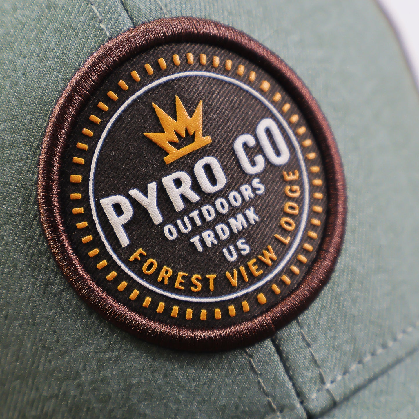 Forest View Pyro Trucker Cap - Verde Osc