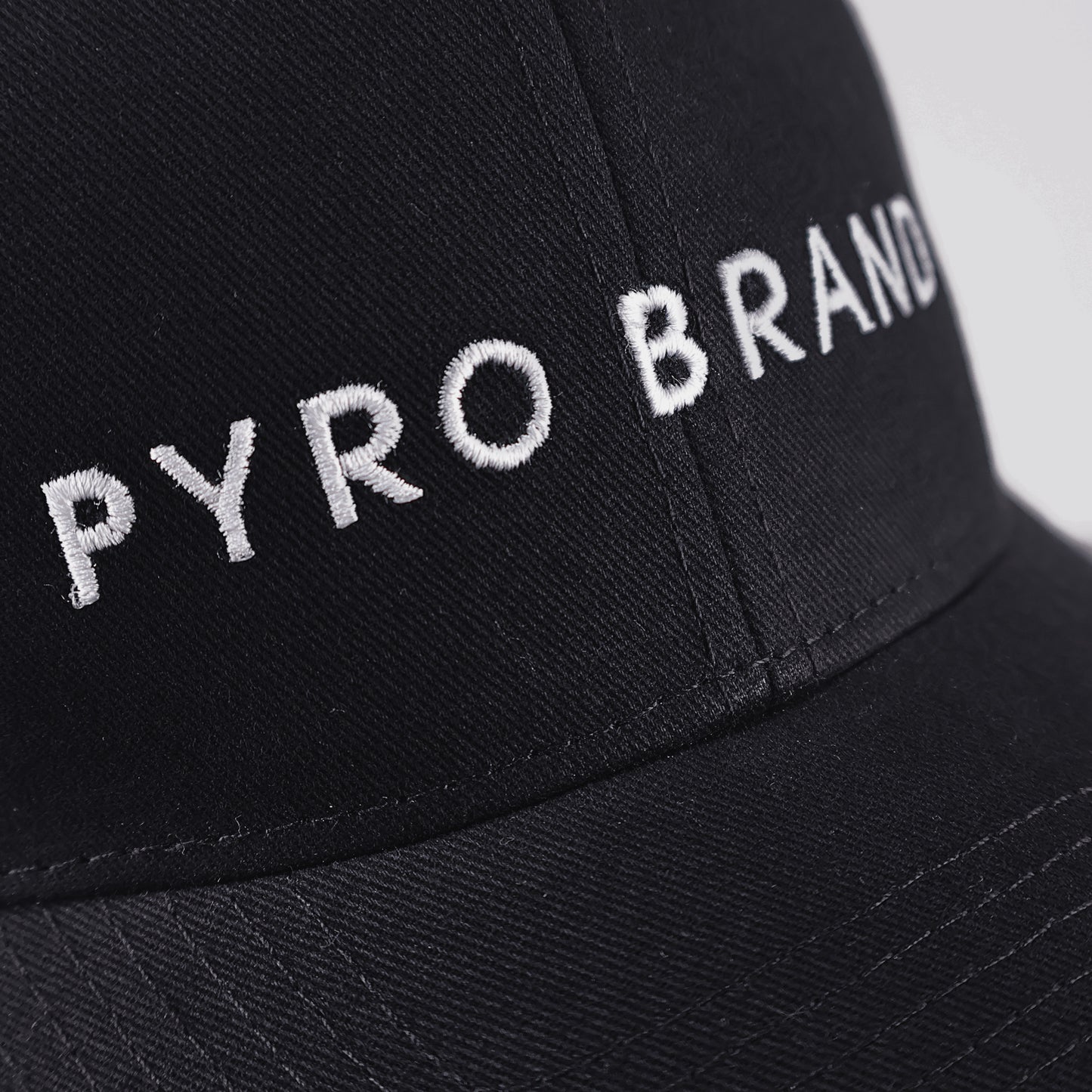 Pyro Brand Cap Black