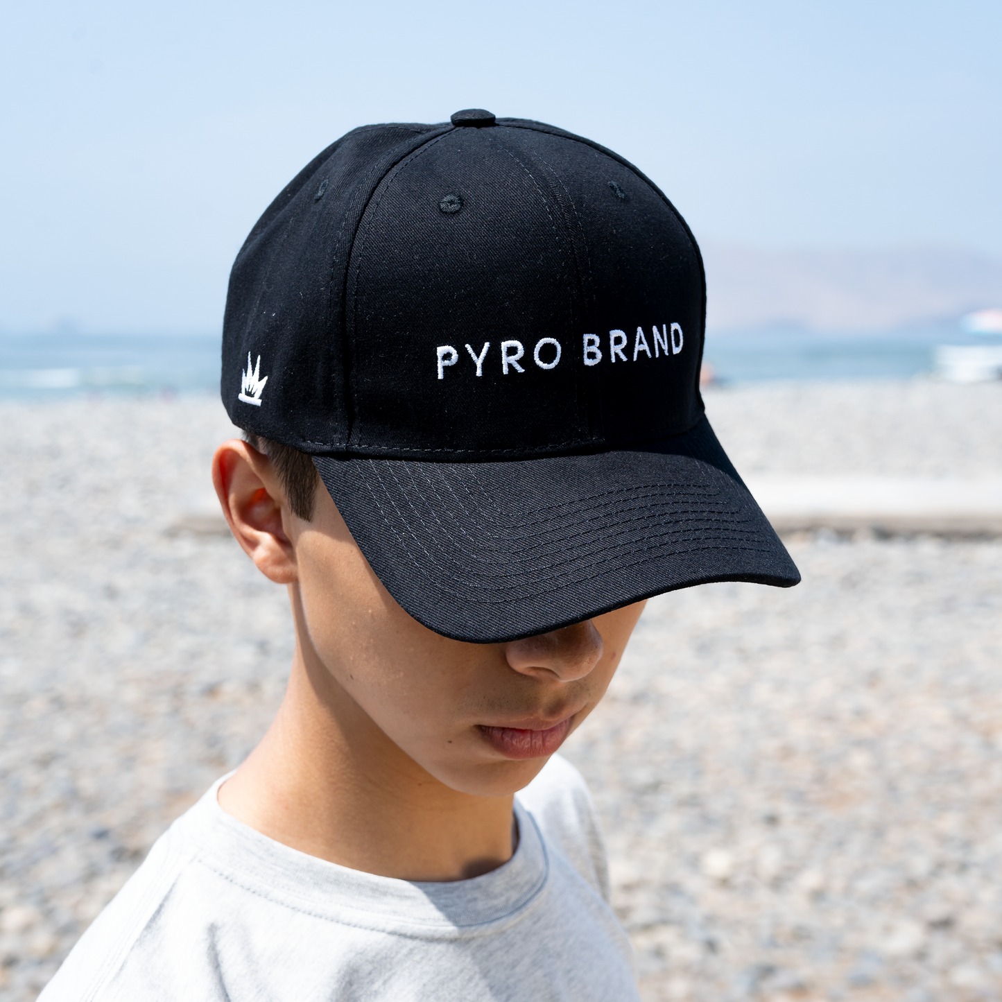 Pyro Brand Cap Black