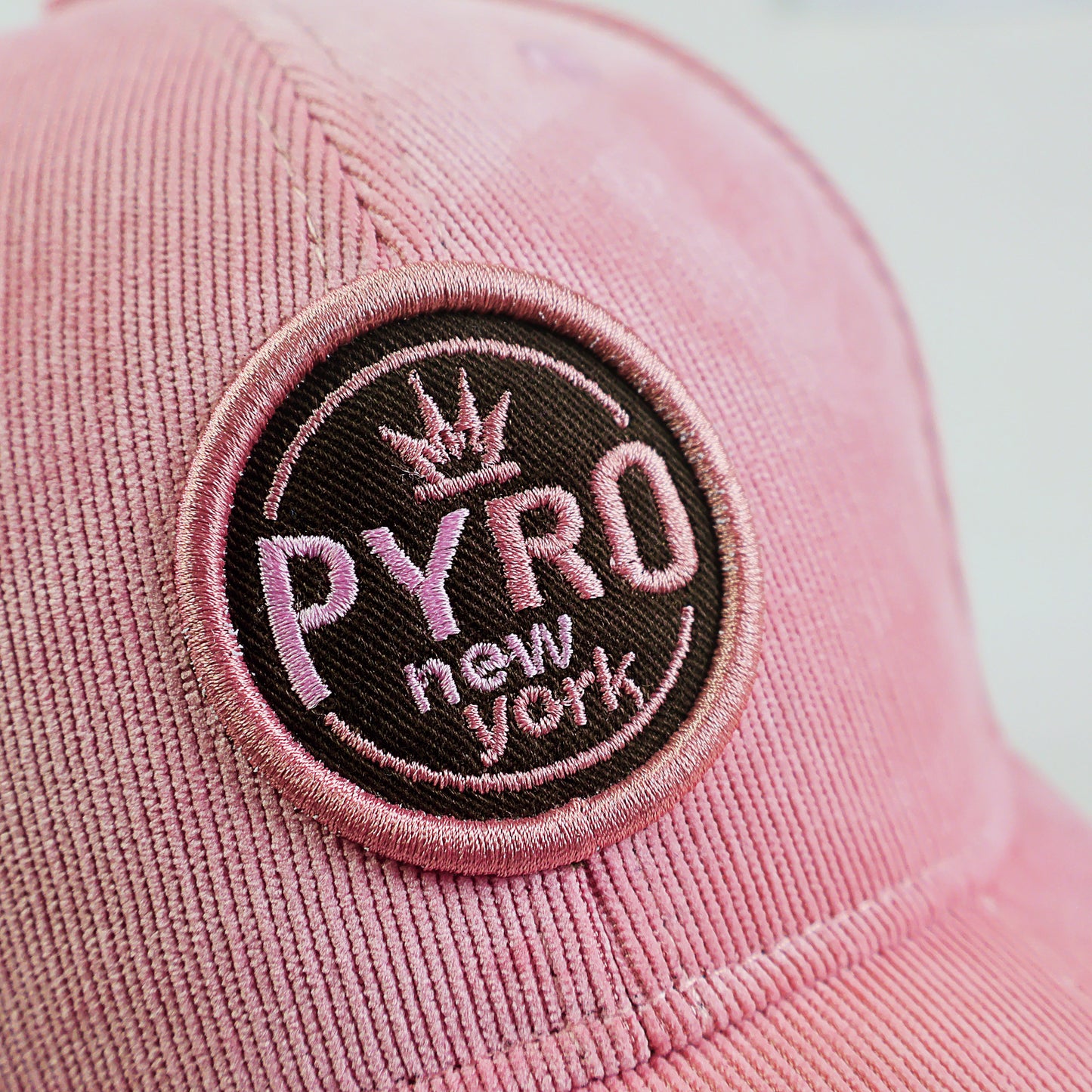 Pyro New York Cord Cap - Palo Rosa