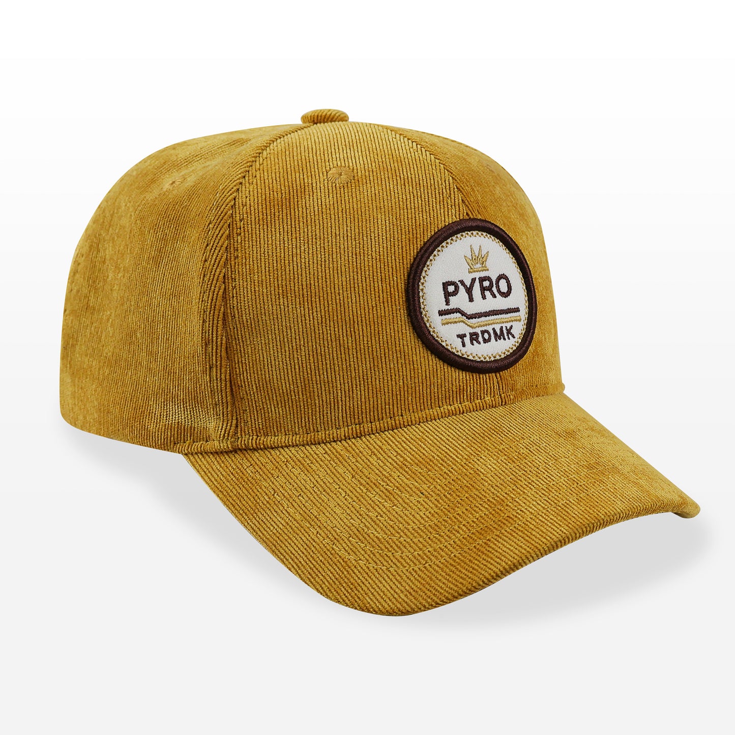 Pyro Trdmk Cord Cap - Mostaza