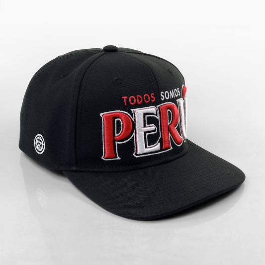 Todos Somos Perú Flat Grld Cap - Negro