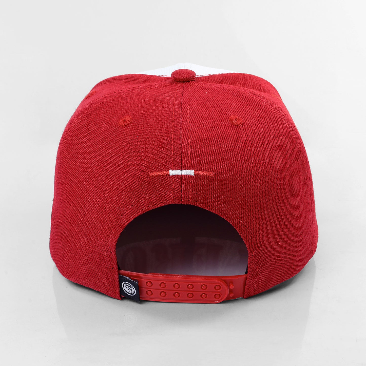 Perú Campeón Flat Grld Cap - Blanco y Rojo
