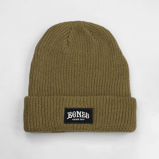 Bones Hdwr Ws Tck Beanie - Ver Ol