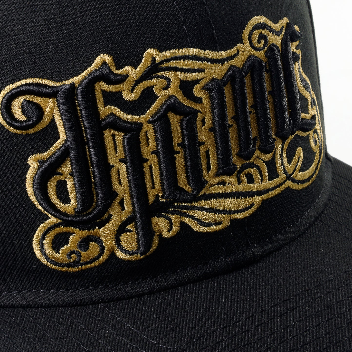 Urban Tatt Homie Flat Cap - Negro