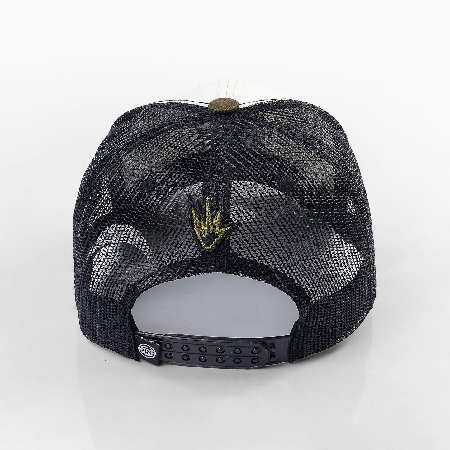 Pyro Authntc Trucker Cap - Blanco Vis Verde