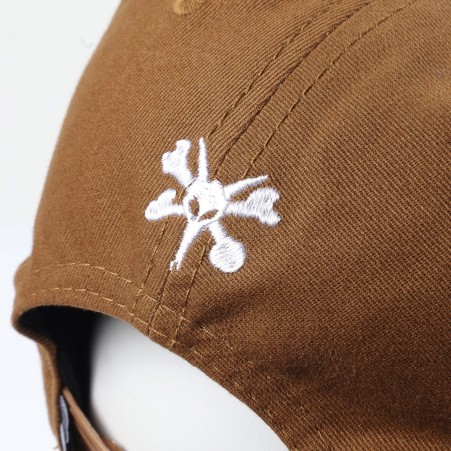 Bones Grey Bord Flat Cap - Camel