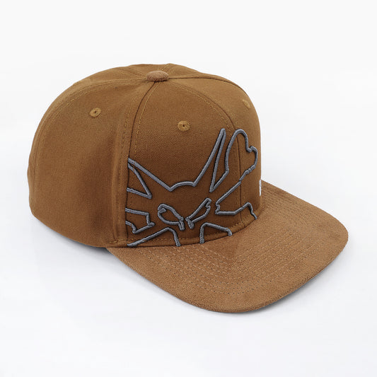 Bones Grey Bord Flat Cap - Camel