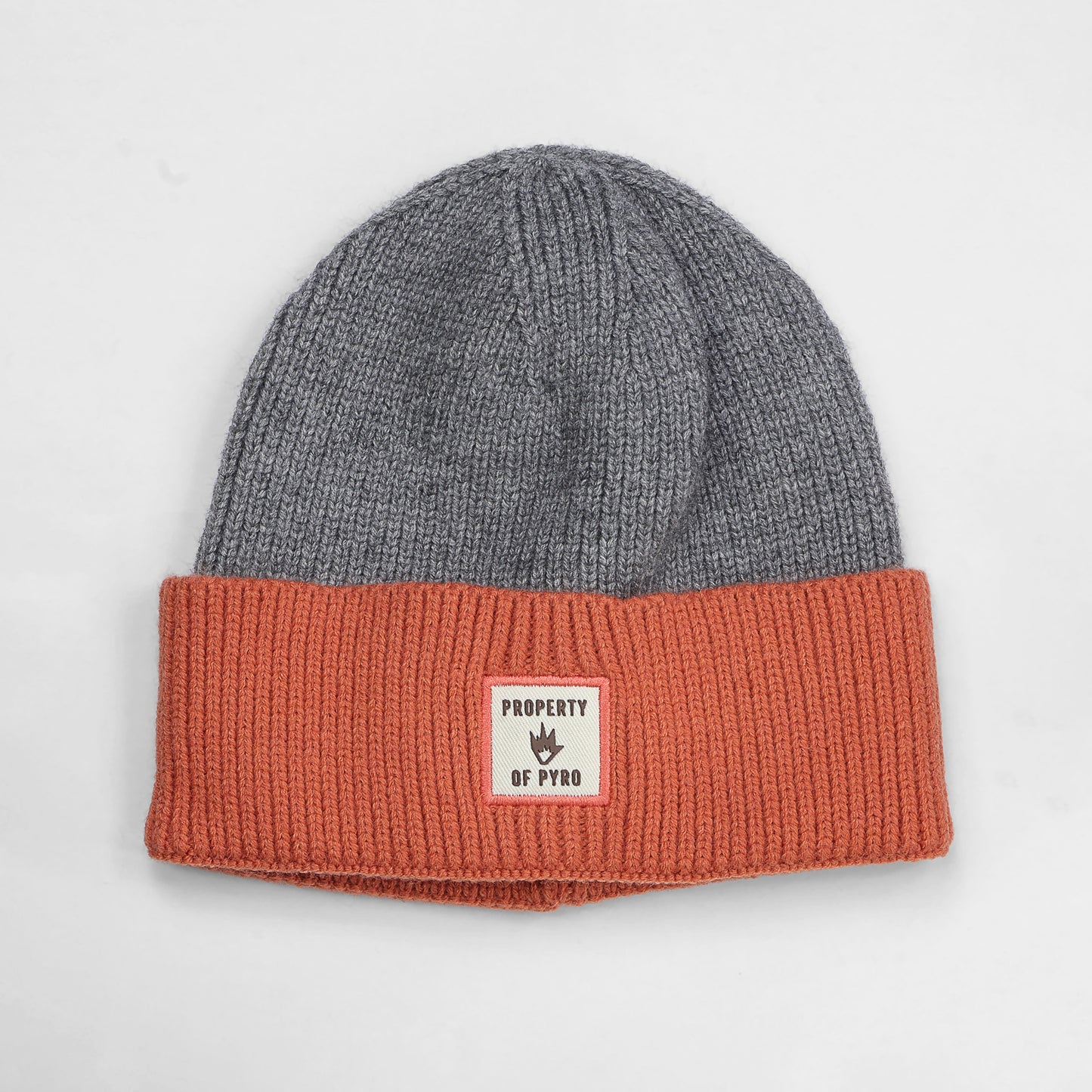 Pyro Property Tck Beanie - Gris/Naranja