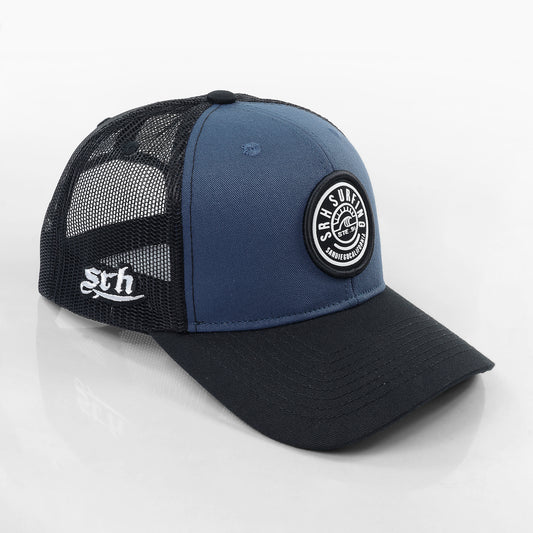 Srh Surfing Wave Trucker Cap - Acero M/ Negro
