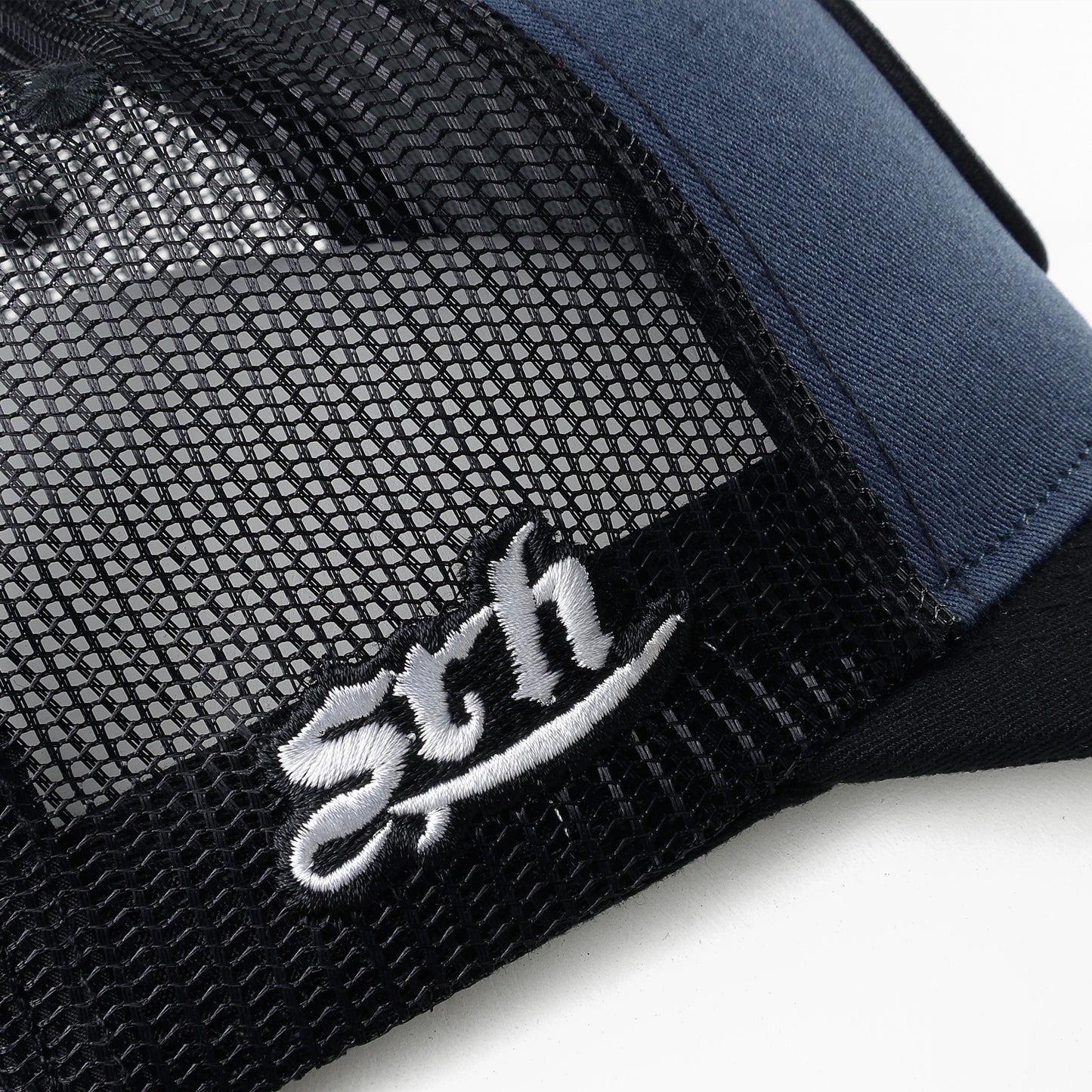 Srh Surfing Wave Trucker Cap - Acero M/ Negro