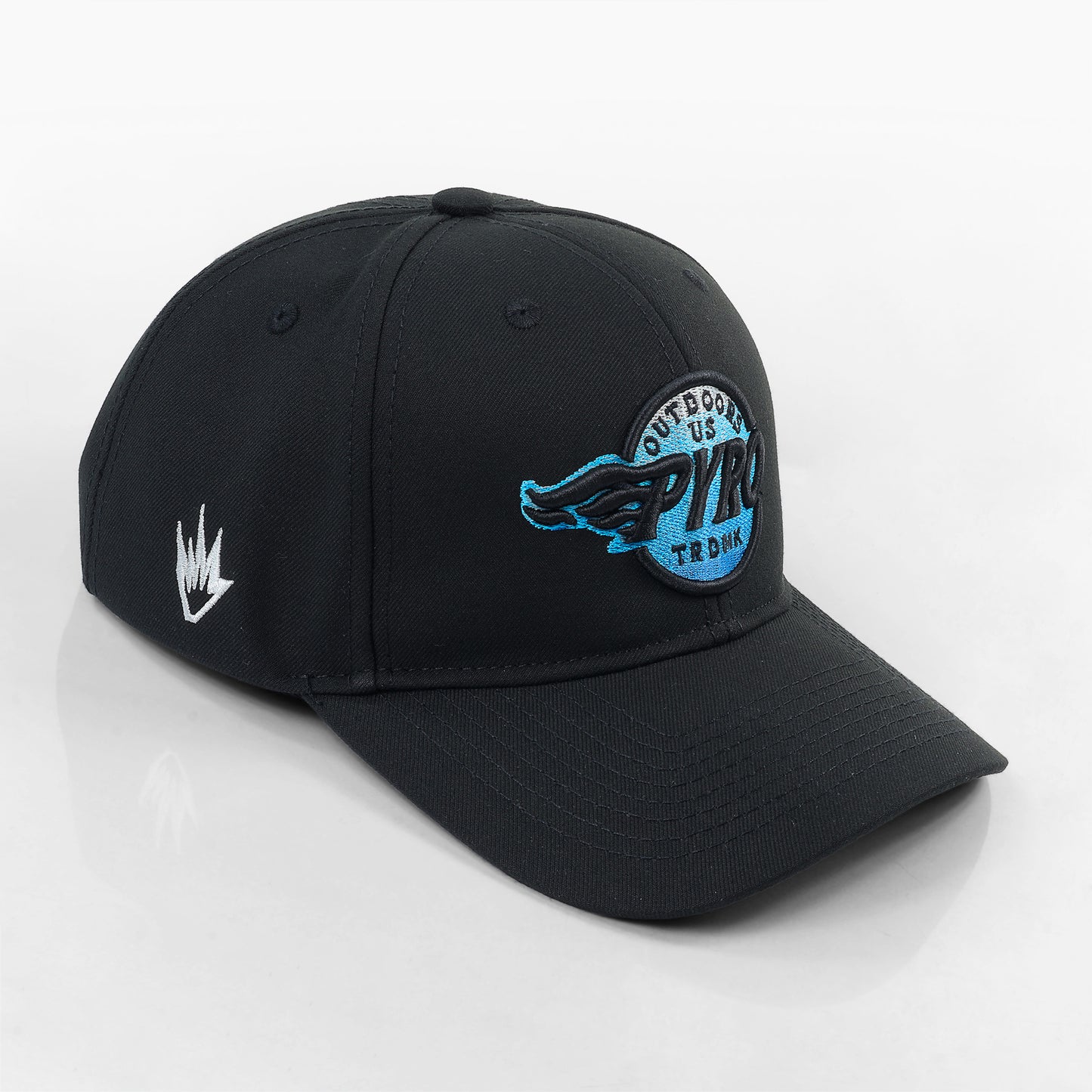 Fire Racer Pyro Trdmk Cap - Negro Bord Azul