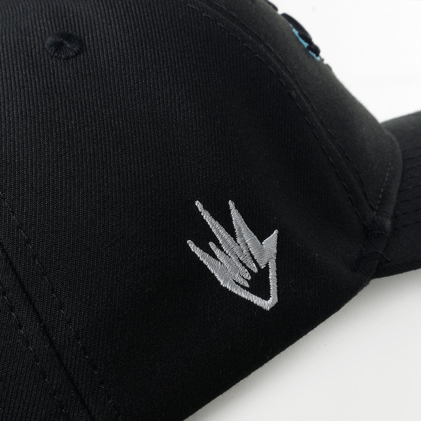 Fire Racer Pyro Trdmk Cap - Negro Bord Azul