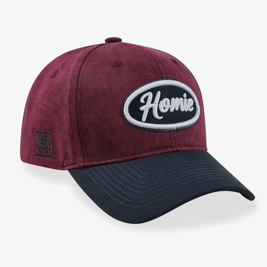 Circle Vibe Homie Cap - Guinda Vis Azul