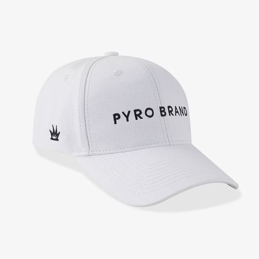 Pyro Brand Cap White