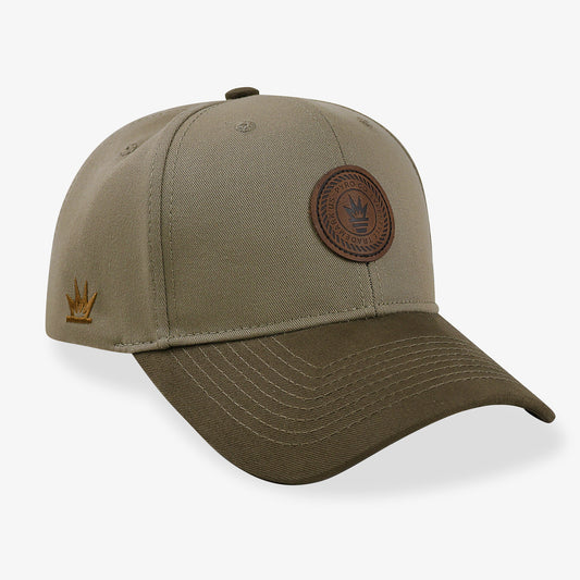 Pyro Co Lifestyle Patch Cap - Beige Vis Verde