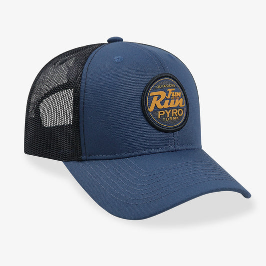 Fun in the Run Pyro Trucker Cap - Azul