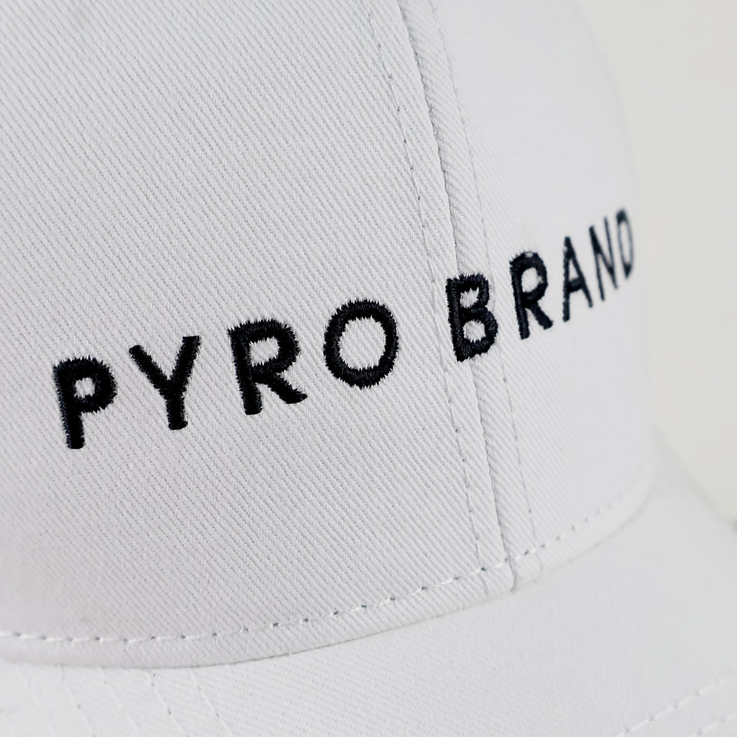 Pyro Brand Cap White