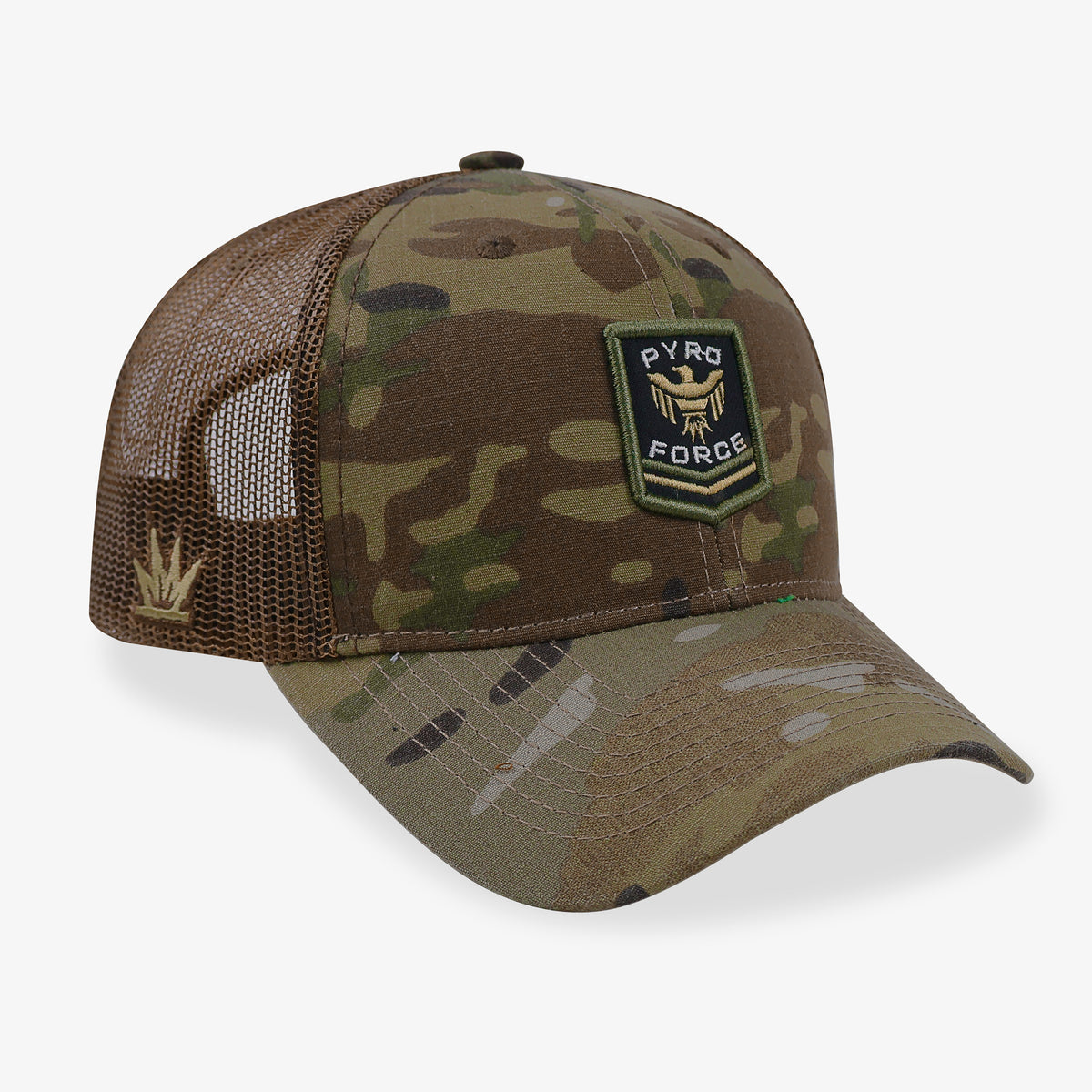 Pyro Caps Website Pyro Force Military Trucker Cap – Gorrolandia