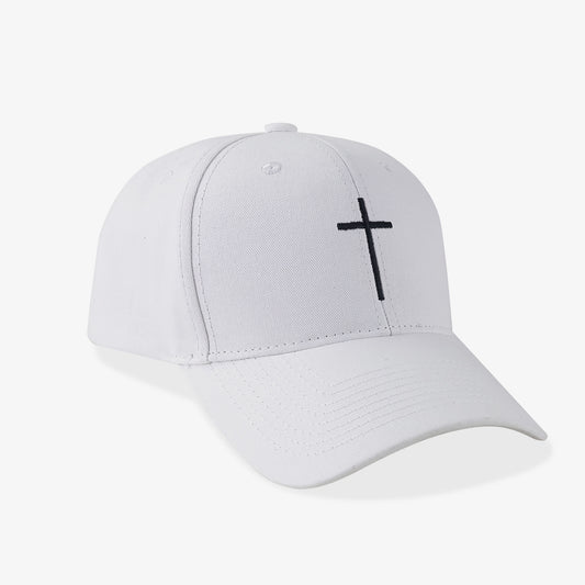 Blessed Cross Homie Cap White