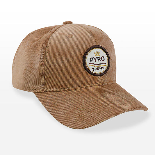Pyro Trdmk Cord Cap - Beige