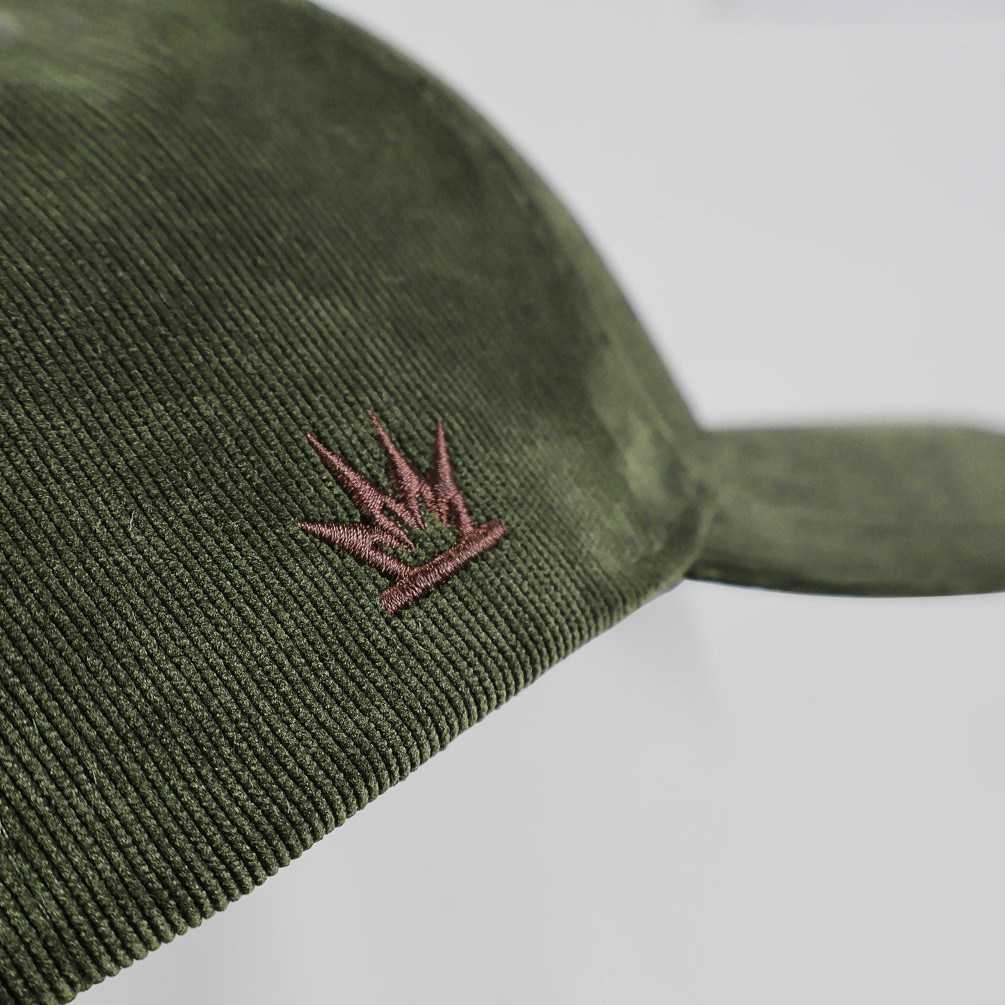 Pyro Letters Cord Cap - Verd Mil